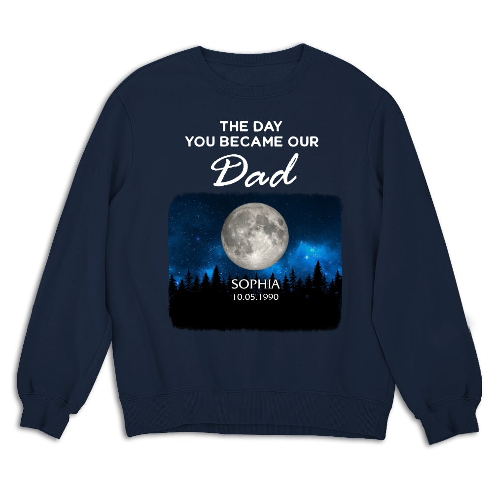 The Day You Become My World - Personalized Custom Shirt