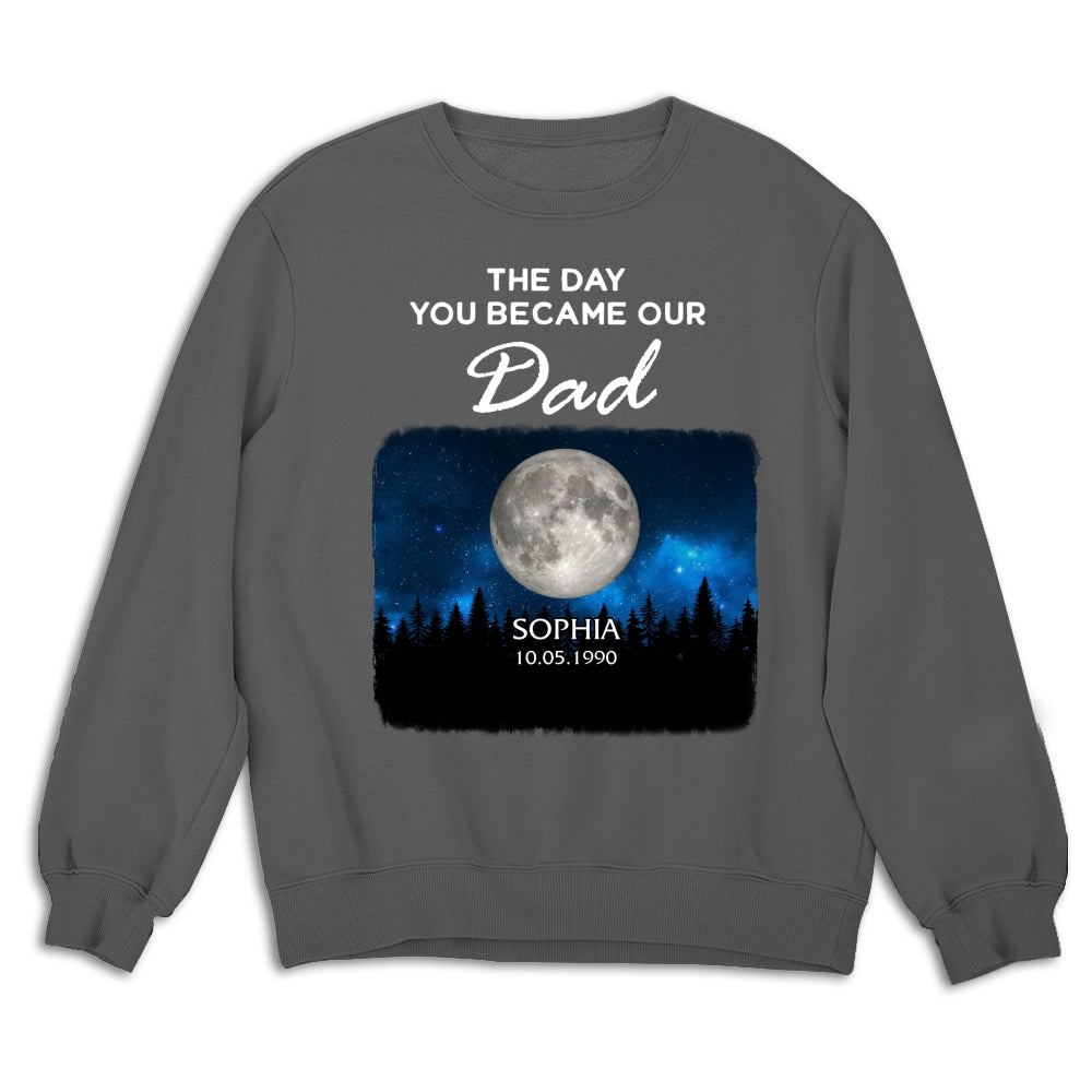 The Day You Become My World - Personalized Custom Shirt