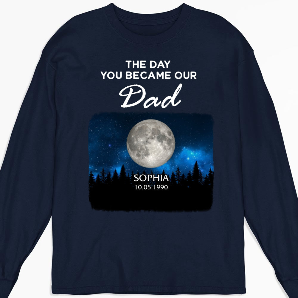 The Day You Become My World - Personalized Custom Shirt