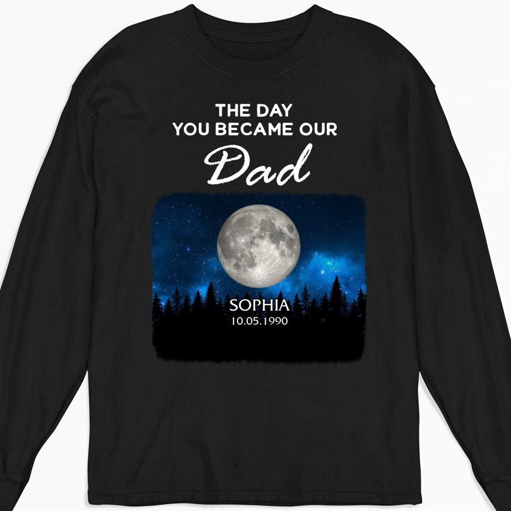 The Day You Become My World - Personalized Custom Shirt