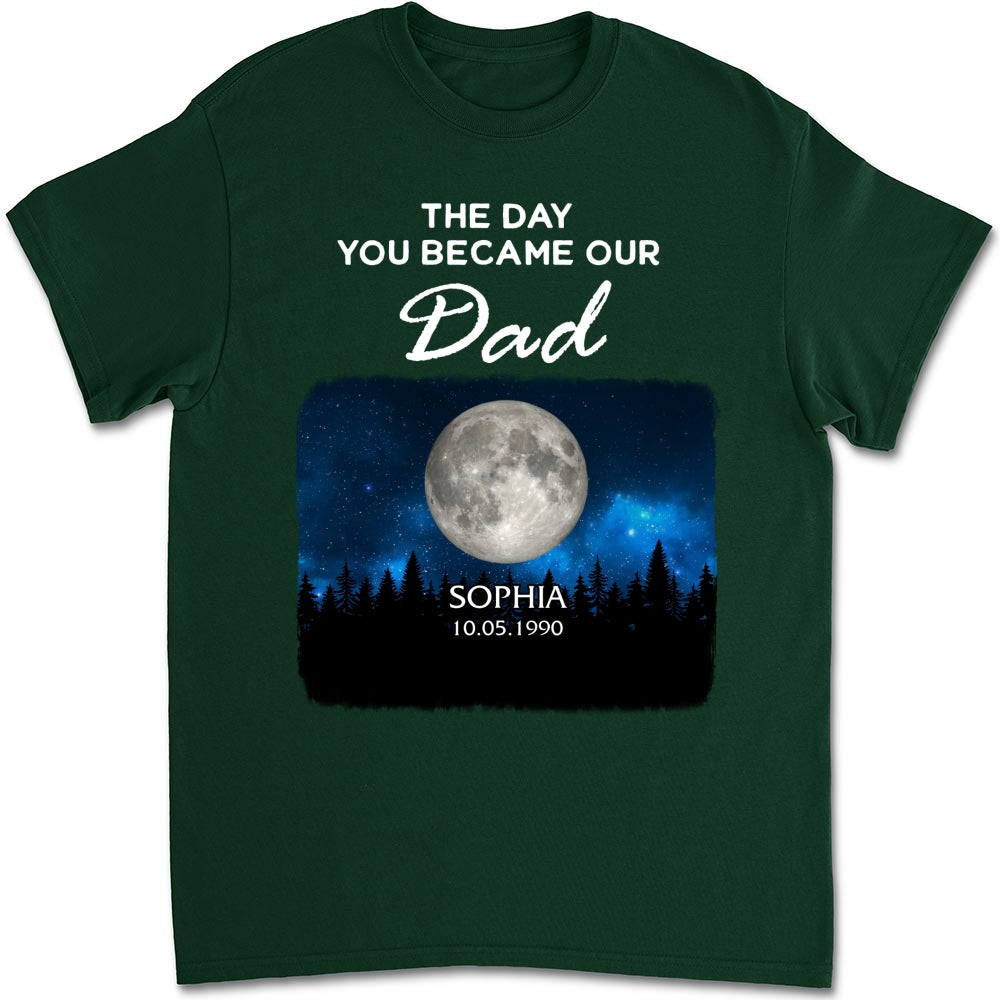The Day You Become My World - Personalized Custom Shirt