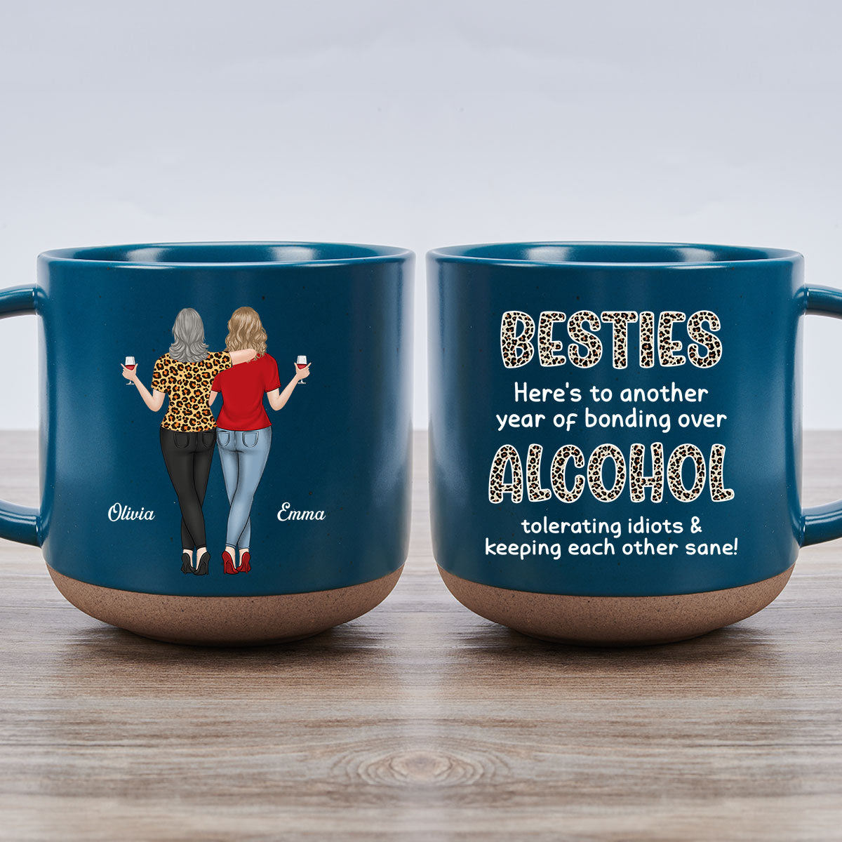 Alcohol Tolerating - Personalized Custom Pottery Mug