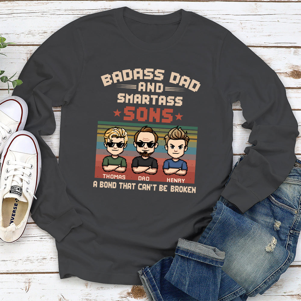 Badass Dad - Personalized Custom Shirt