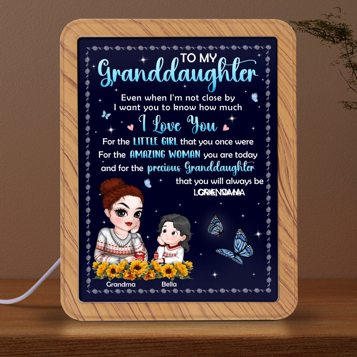 How Much I Love You - Personalized Custom Magic Mirror