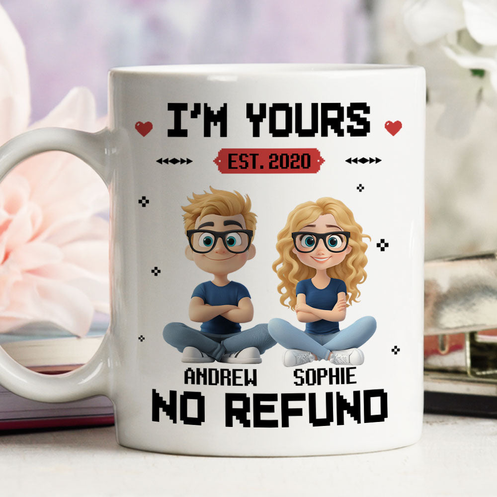 I Am Yours - Personalized Custom Coffee Mug