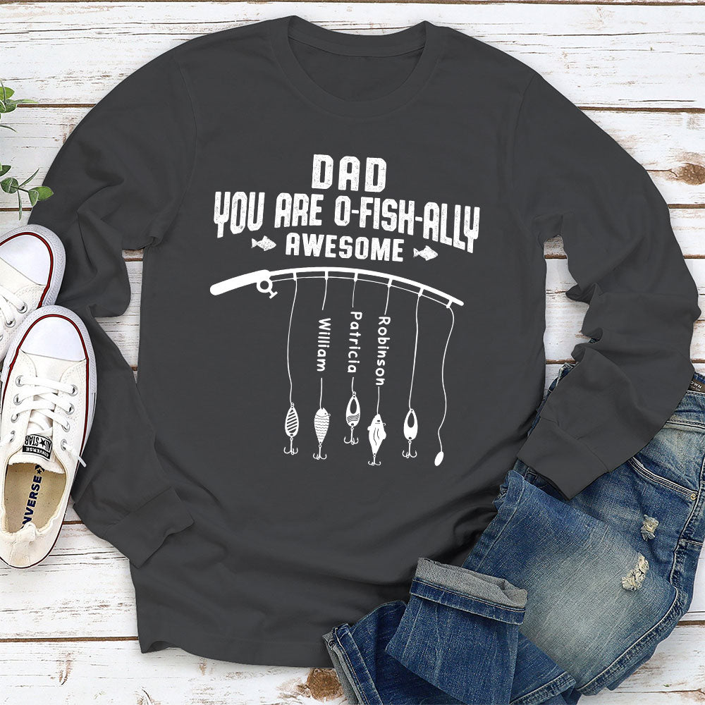 Ofishally Awesome Dad - Personalized Custom Shirt
