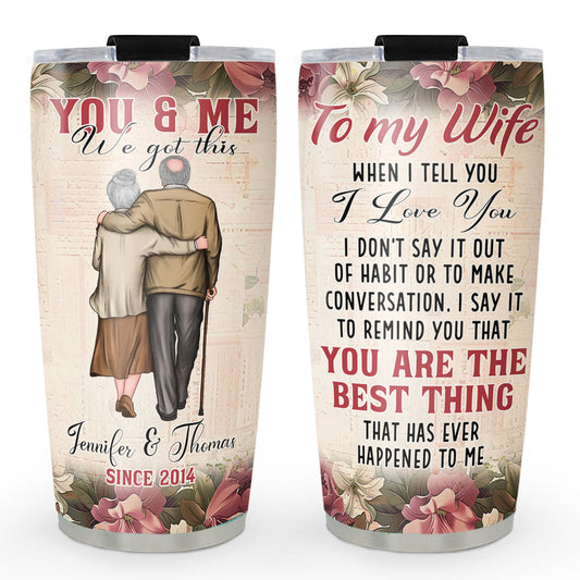 We Got This -  Personalized Custom Tumbler