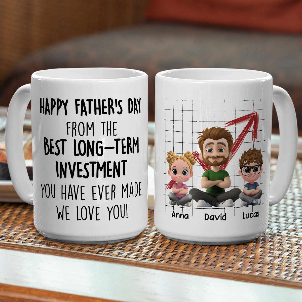 From Your Best Investment - Personalized Custom Coffee Mug