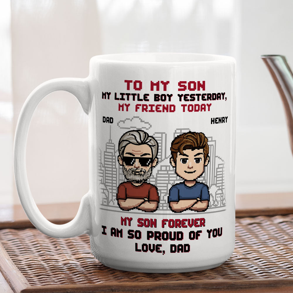 Always My Baby My Hero - Personalized Custom Coffee Mug