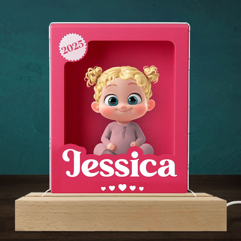 Baby Cute Figure - Personalized Custom LED Light