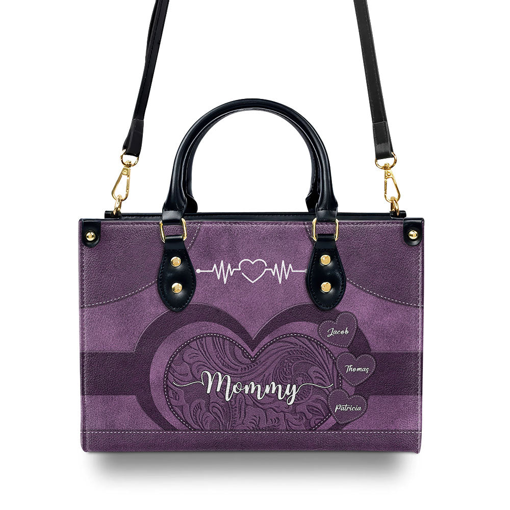 Little Sweethearts - Personalized Custom Leather Bag