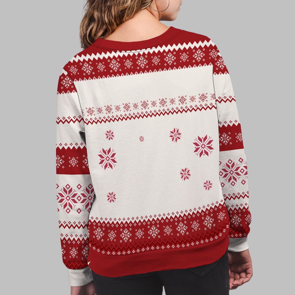 Family Together - Personalized Custom All-Over-Print Sweatshirt