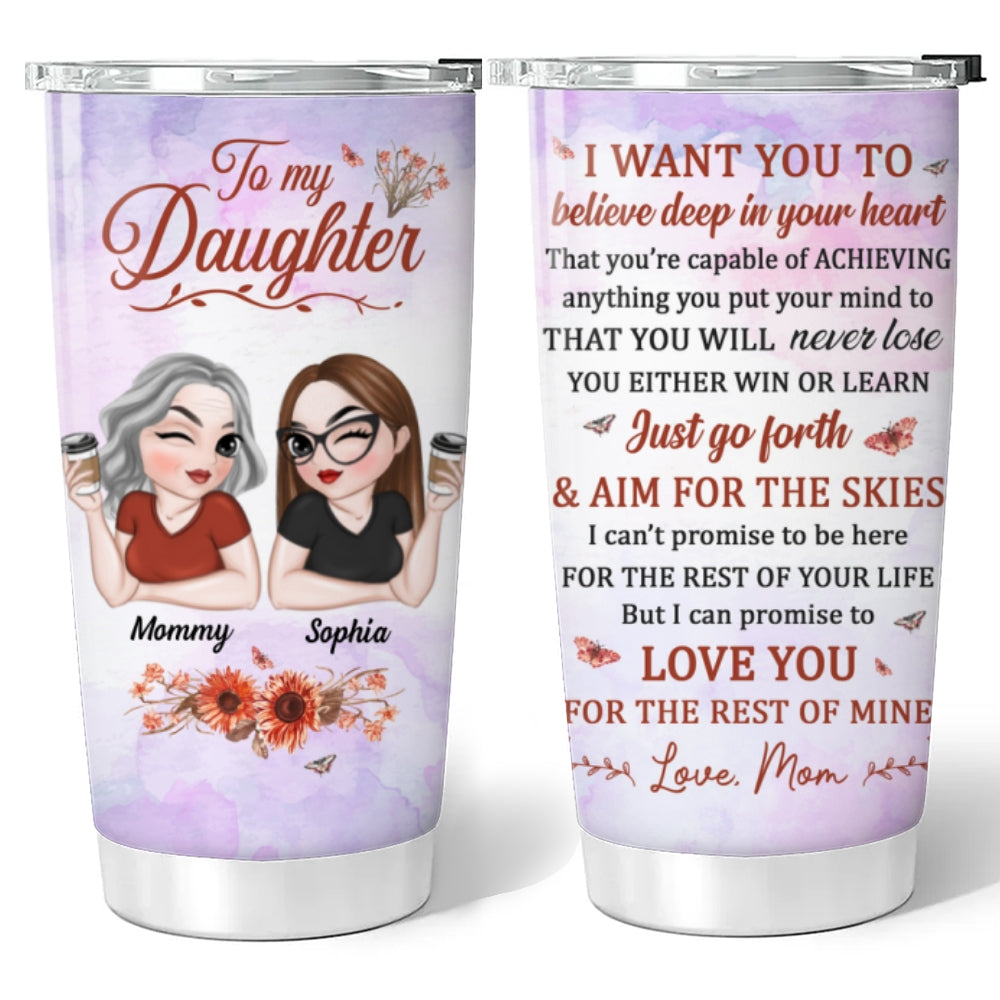 Aim For The Skies - Personalized Custom Tumbler