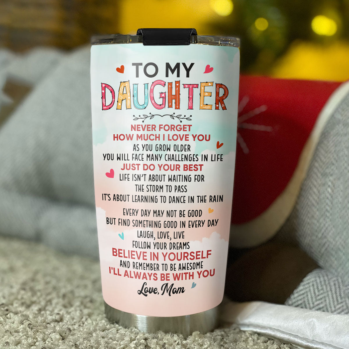 Just Do Your Best - Personalized Custom Tumbler