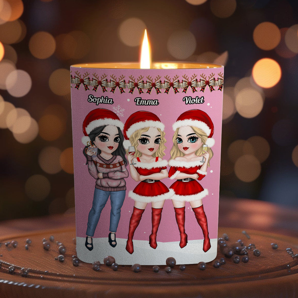 Punch Bitch - Personalized Custom Candle