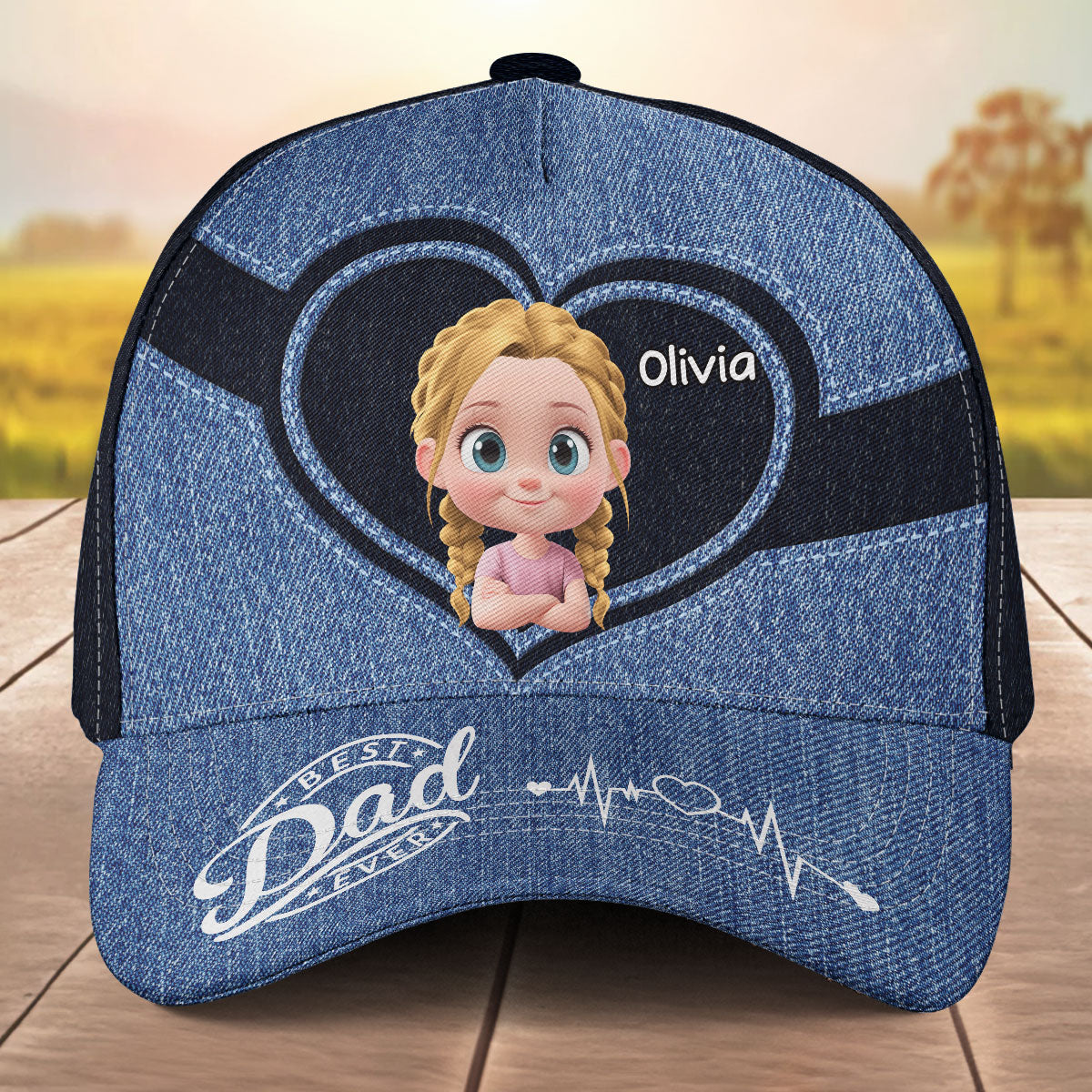 Dad Of The Year Today - Personalized Custom Classic Cap