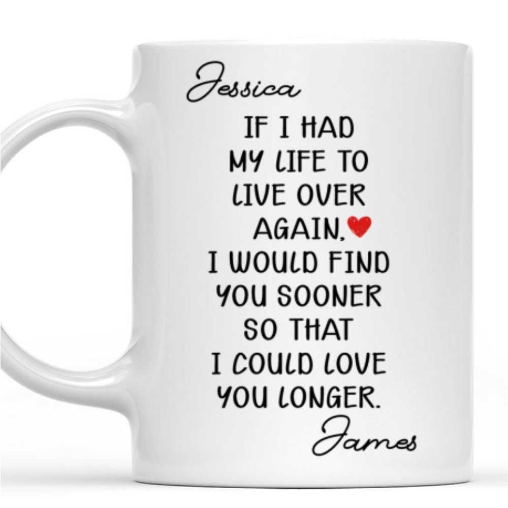 Forever Grateful For Your Love - Personalized Custom Coffee Mug