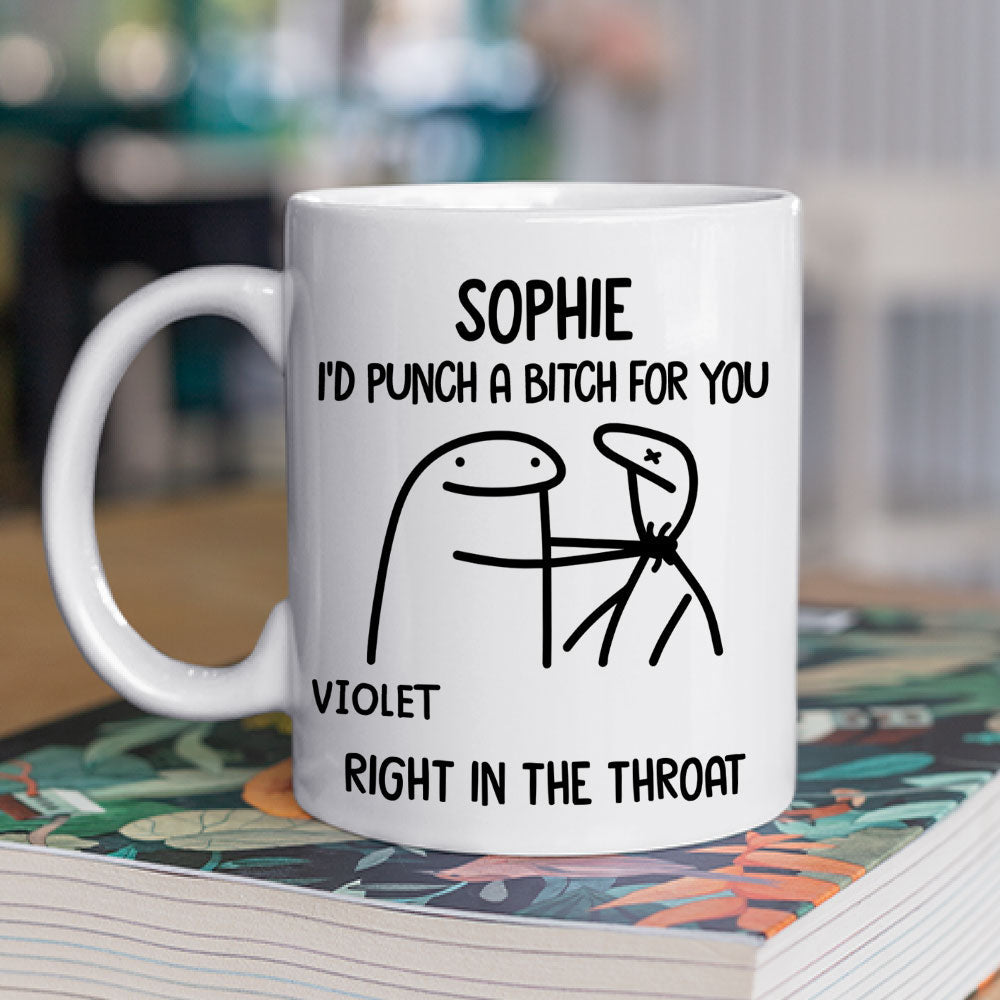 Punch For You - Personalized Custom Coffee Mug