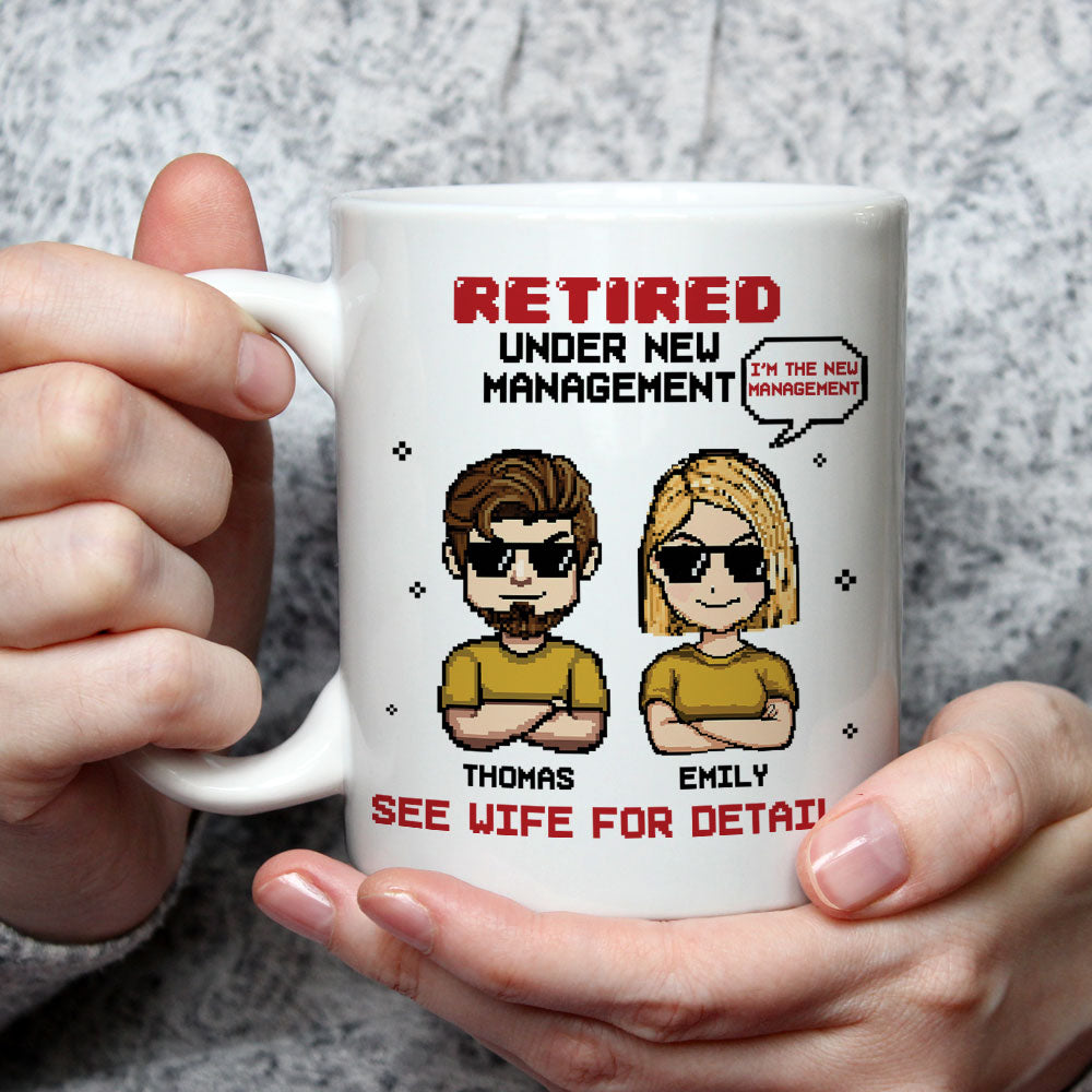 Under Wife Management - Personalized Custom Coffee Mug
