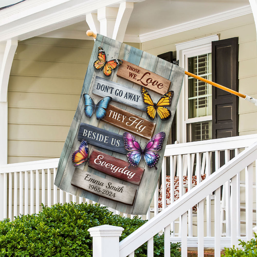 Your Love Will Always Be Our Guide - Personalized Custom Flag