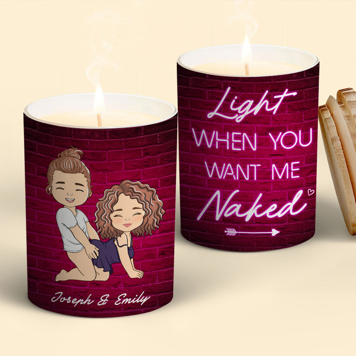 Light It Honey - Personalized Custom Candle