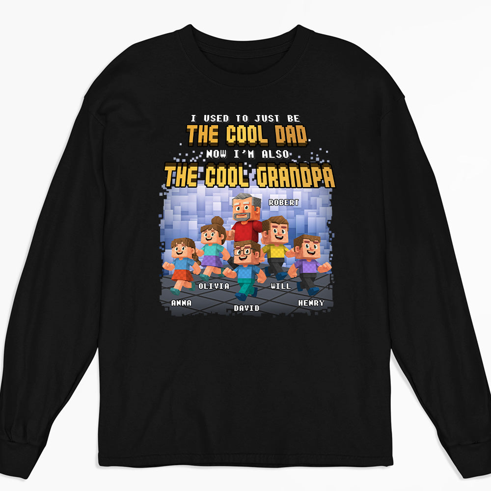 From Dad To Cool Grandpa - Personalized Custom Shirt