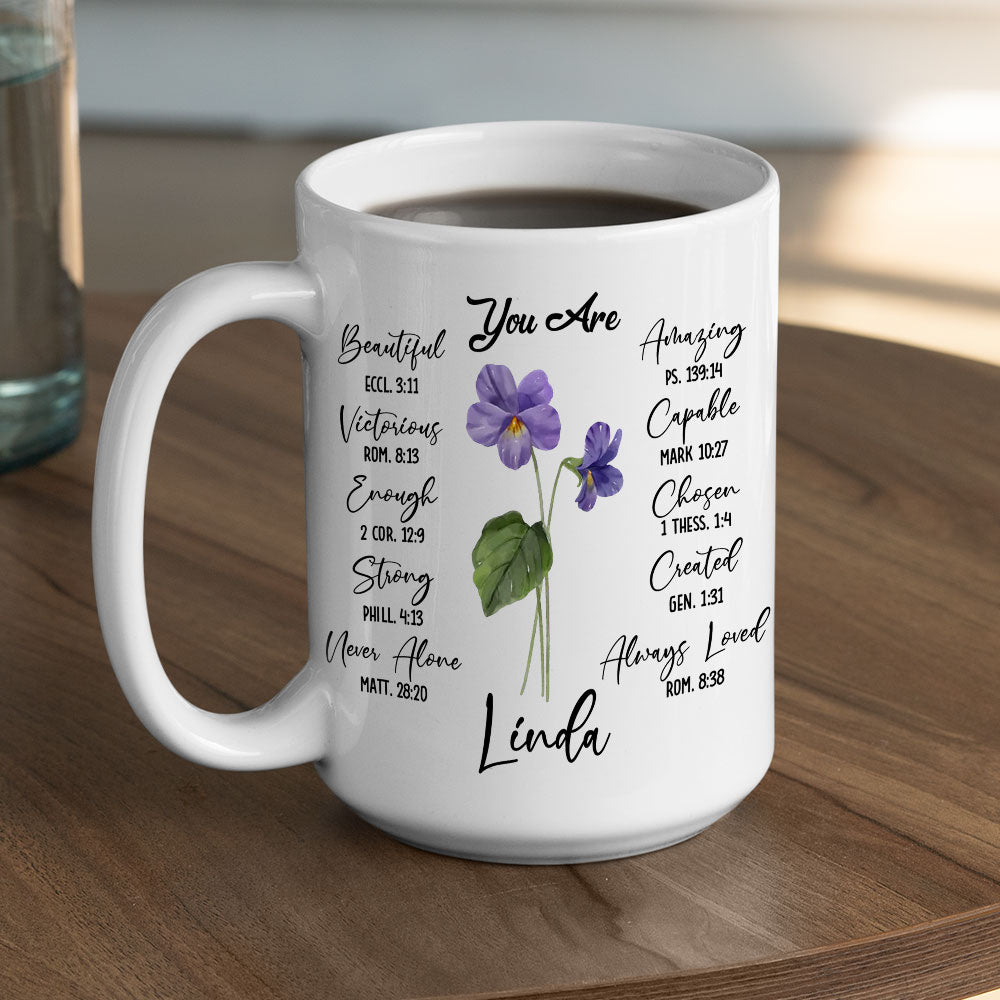Bloom Where You Are Planted - Personalized Custom Mug