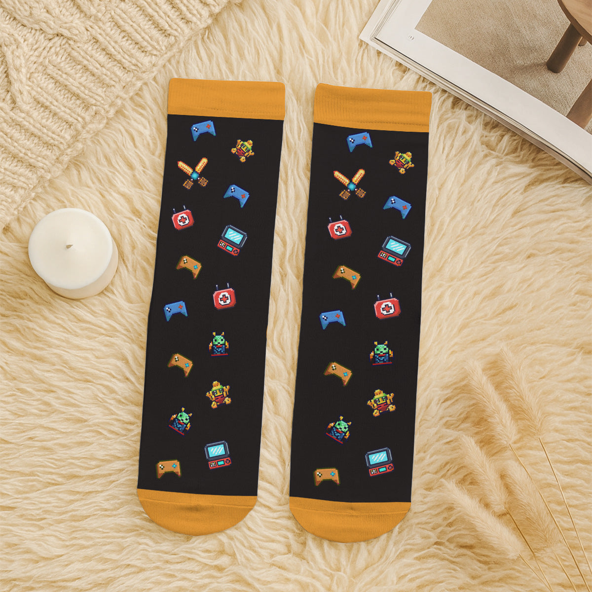 Do Not Disturb - Personalized Custom Crew Socks