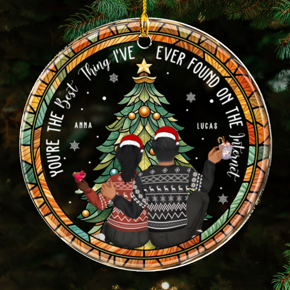 You Are The Only One I Want To Annoy Christmas - Personalized Custom Acrylic Ornament