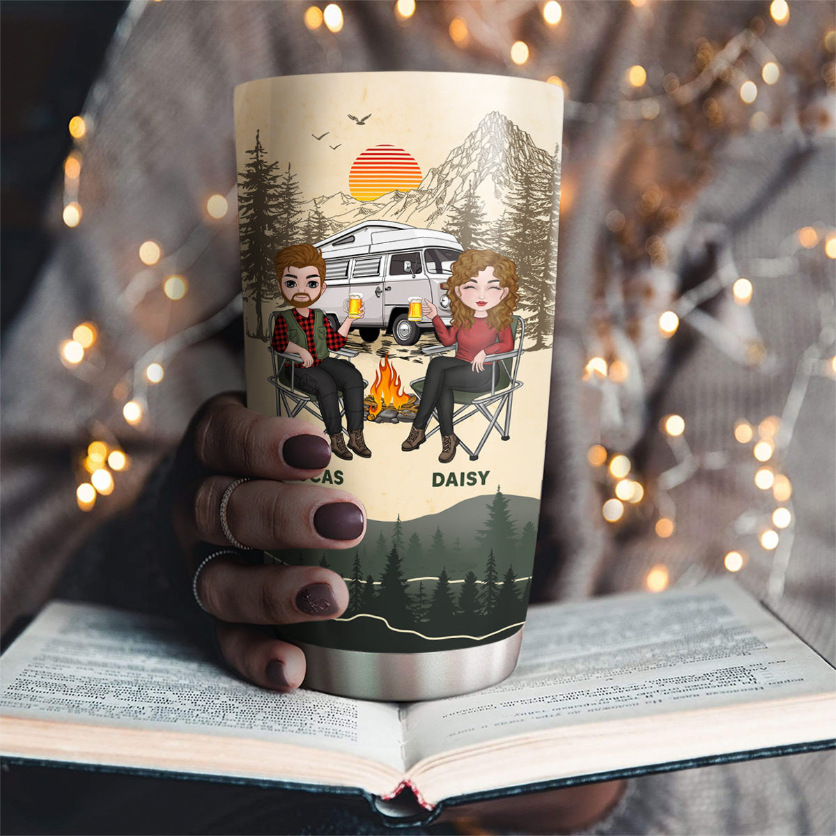 Camping Partners - Personalized Custom Tumbler