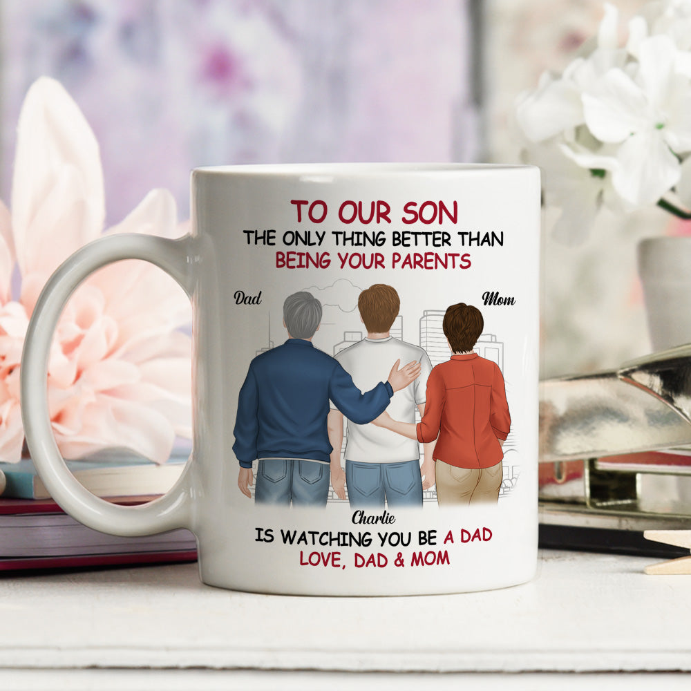 We Are Proud Of You - Personalized Custom Coffee Mug