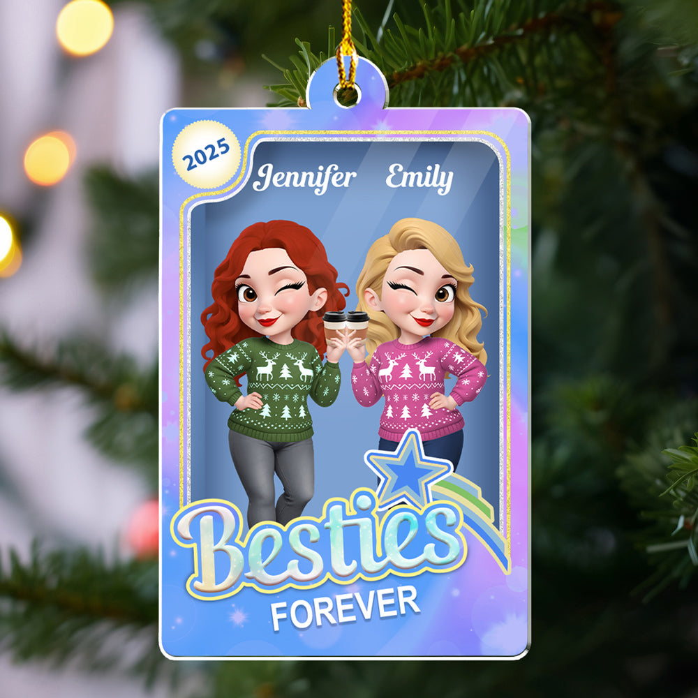 Let Sleigh This Season - Personalized Custom Acrylic Ornament