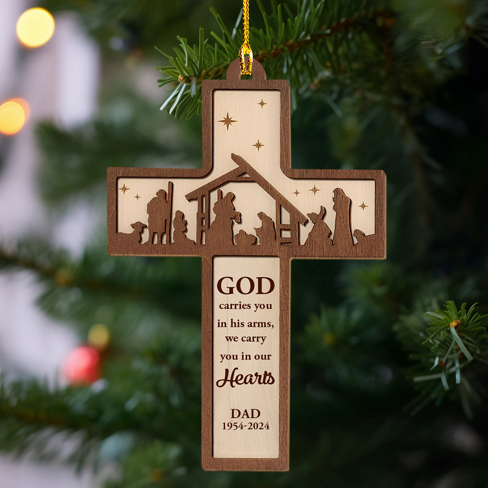God Called You Home - Personalized Custom Wood Ornament
