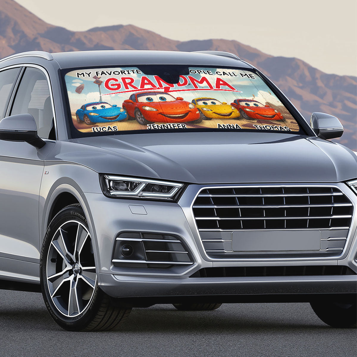 Life Is A Beautiful Ride - Personalized Custom Car Sunshade