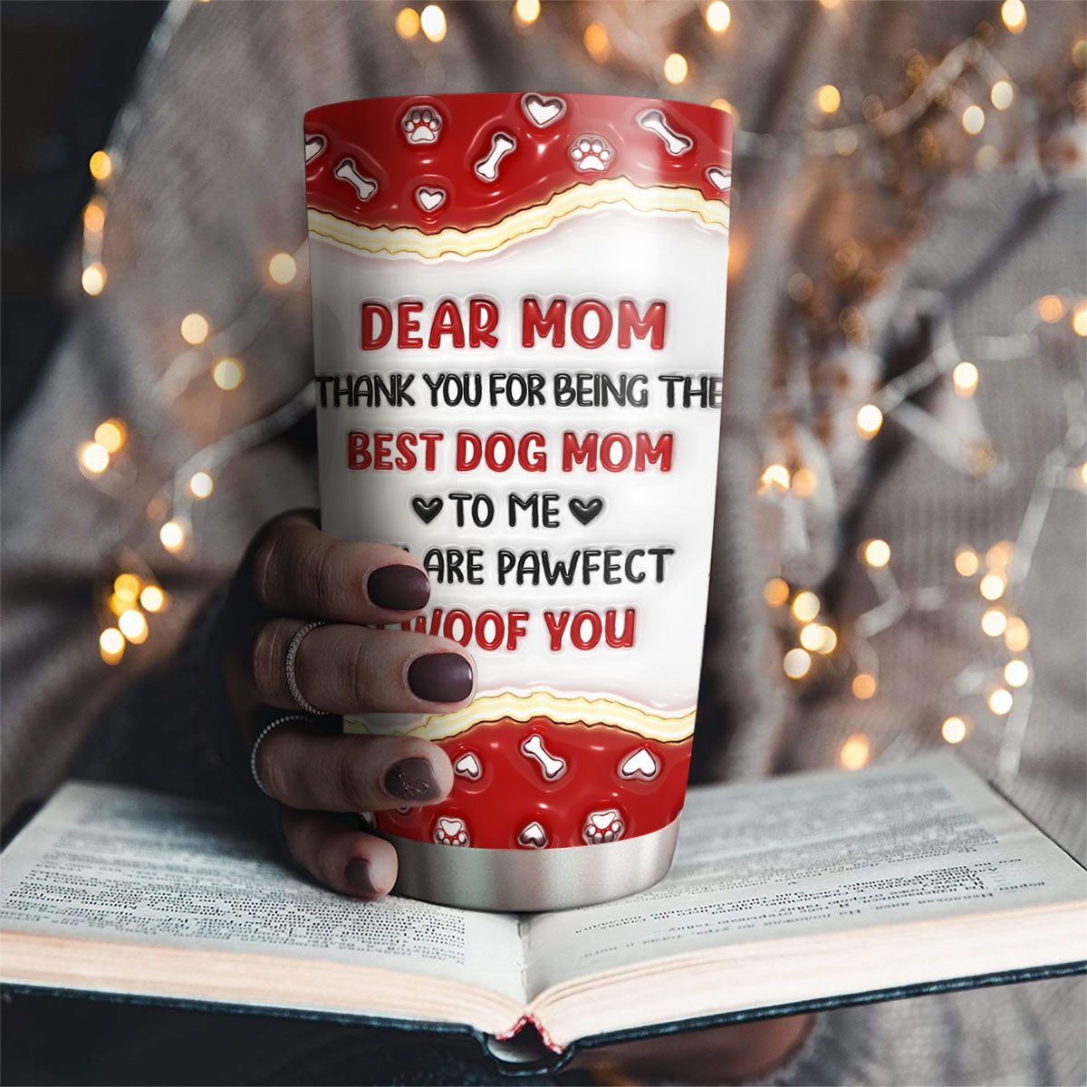 Thank You For Being My Best Family - Personalized Custom 3D Inflated Effect Tumbler