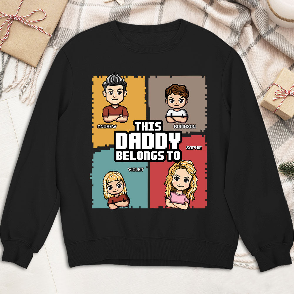This Daddy Belongs To - Personalized Custom Shirt
