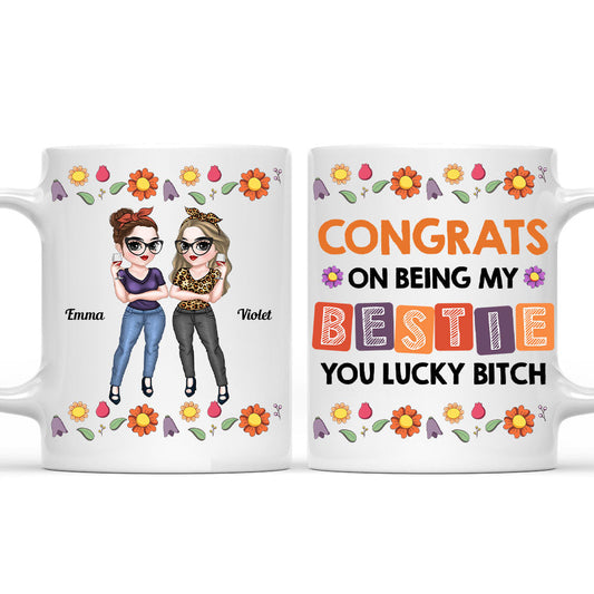 Forever My Bestie - Personalized Custom Coffee Mug