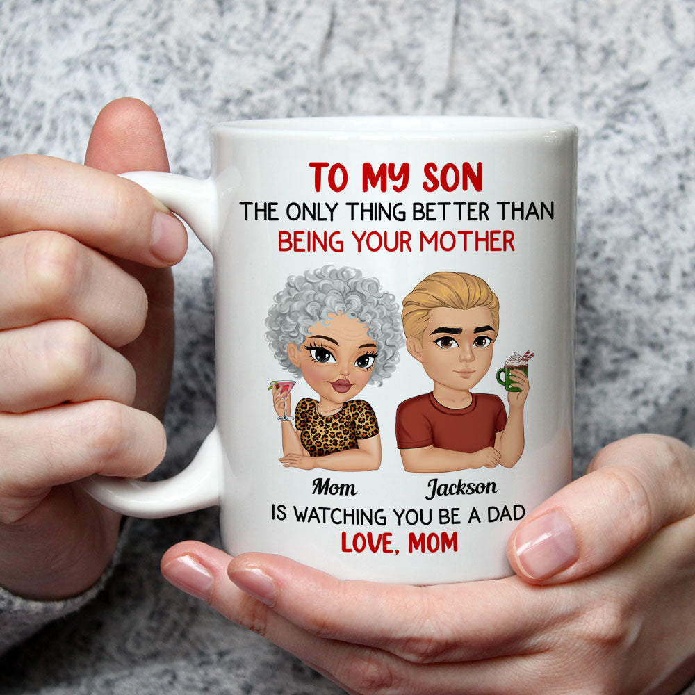 Proud To be Your Father - Personalized Custom Coffee Mug