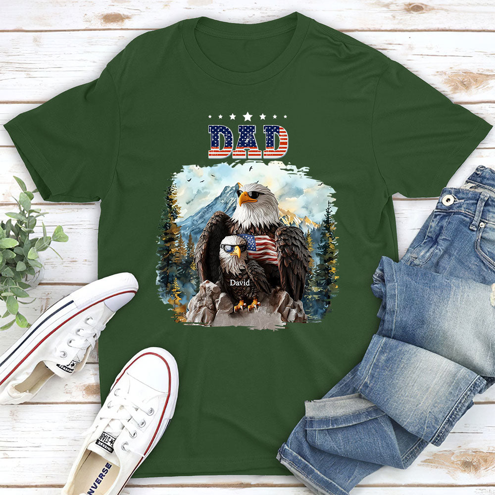 Eagle Papa - Personalized Custom Shirt