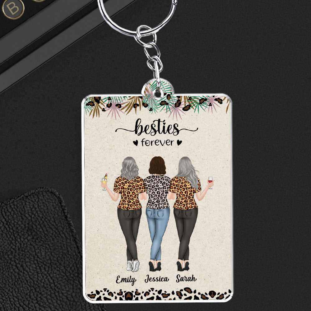 You Make Me Laugh Everyday - Personalized Custom Acrylic Keychain