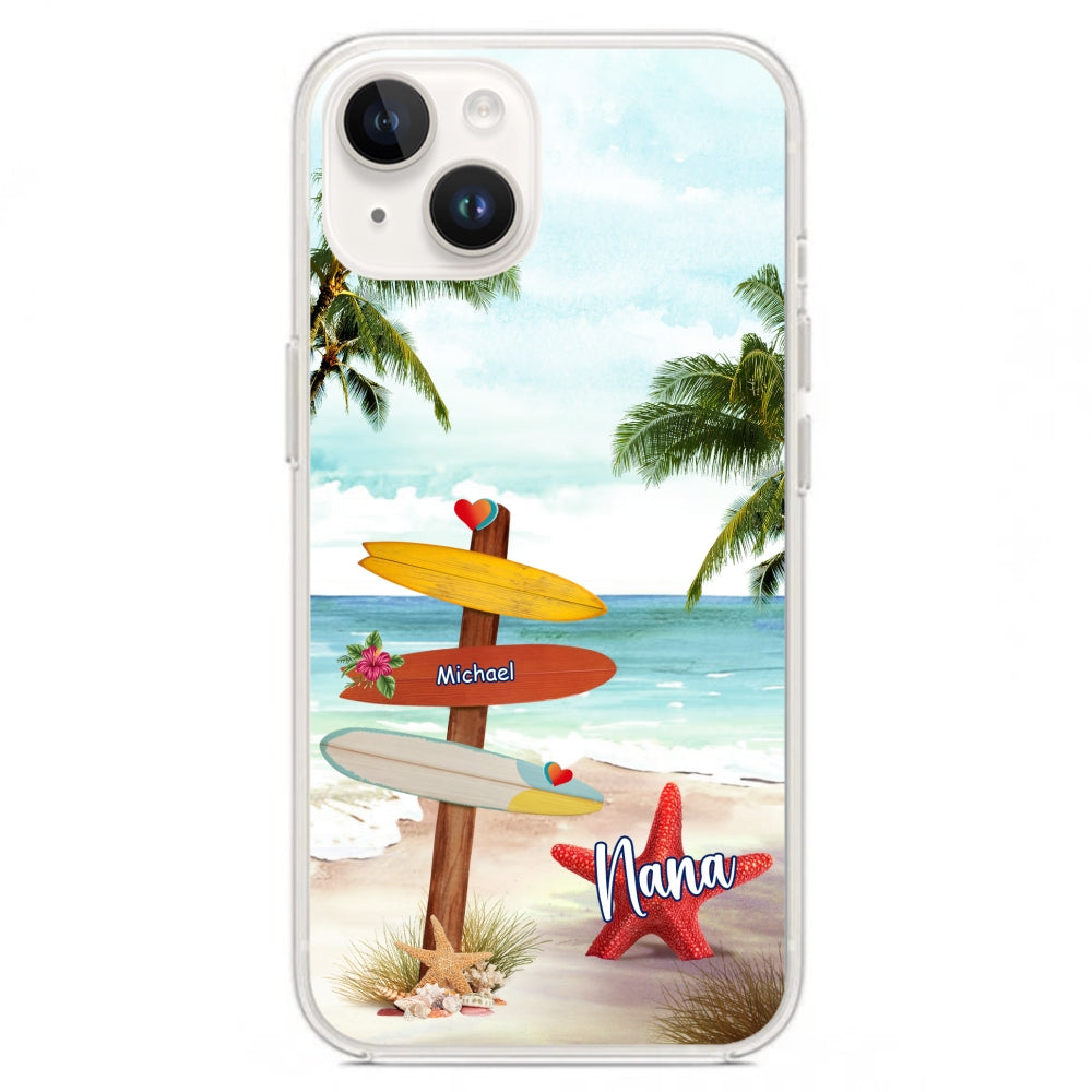 Summer Of Nana - Personalized Custom Phone Case