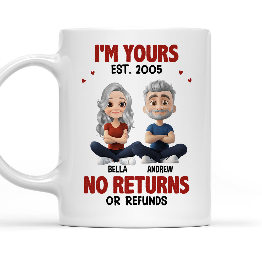 No Refunds - Personalized Custom Coffee Mug