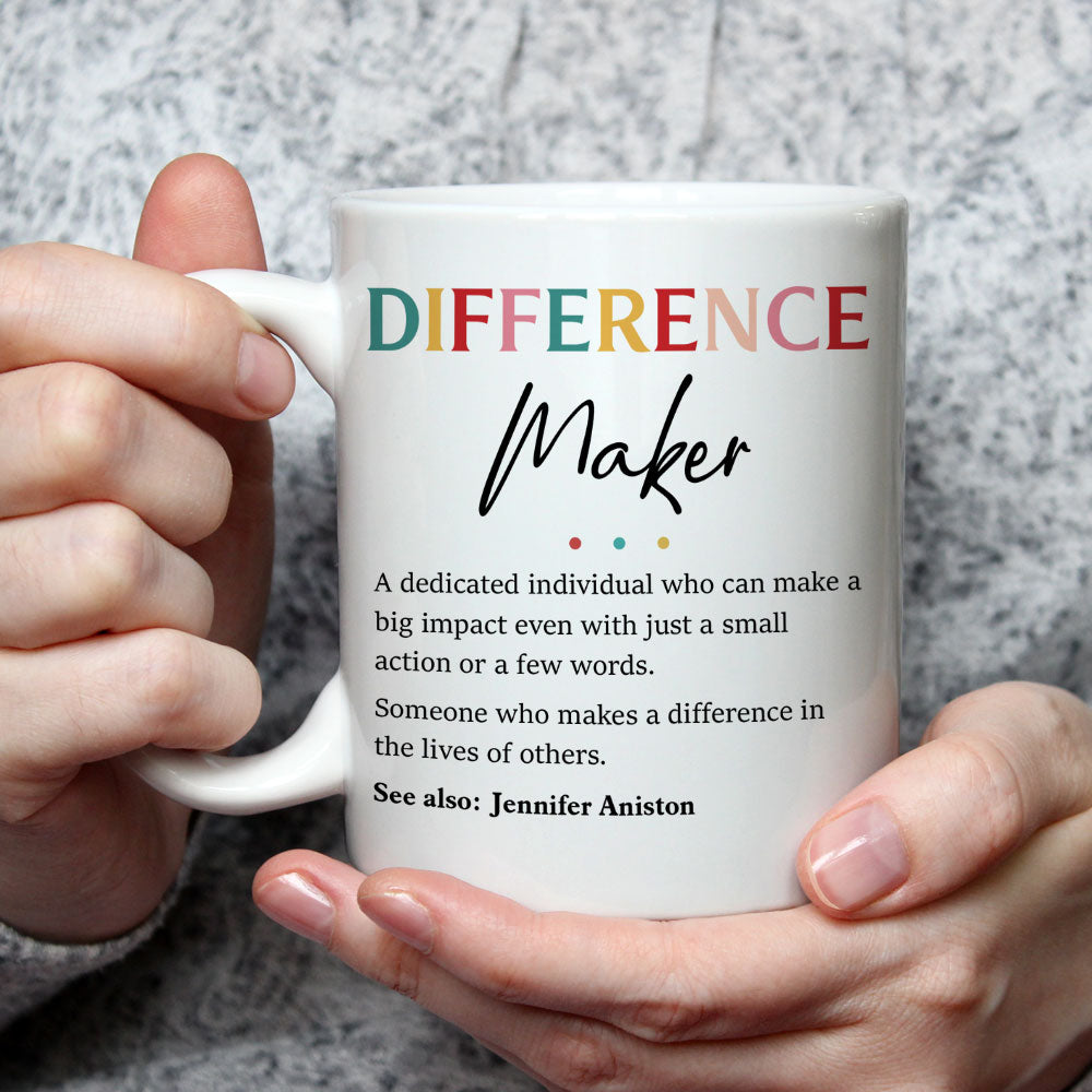 Difference Maker - Personalized Custom Mug