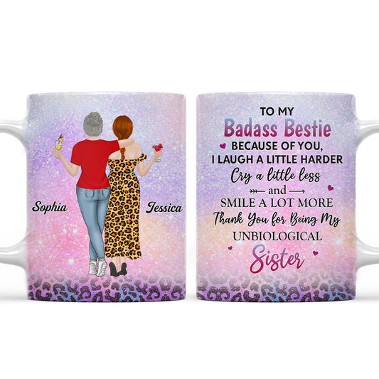 My Unbiological Sister - Personalized Custom Coffee Mug