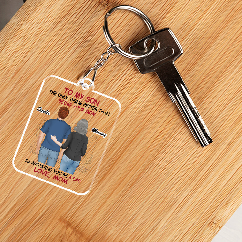 Proud Of You - Personalized Custom Acrylic Keychain