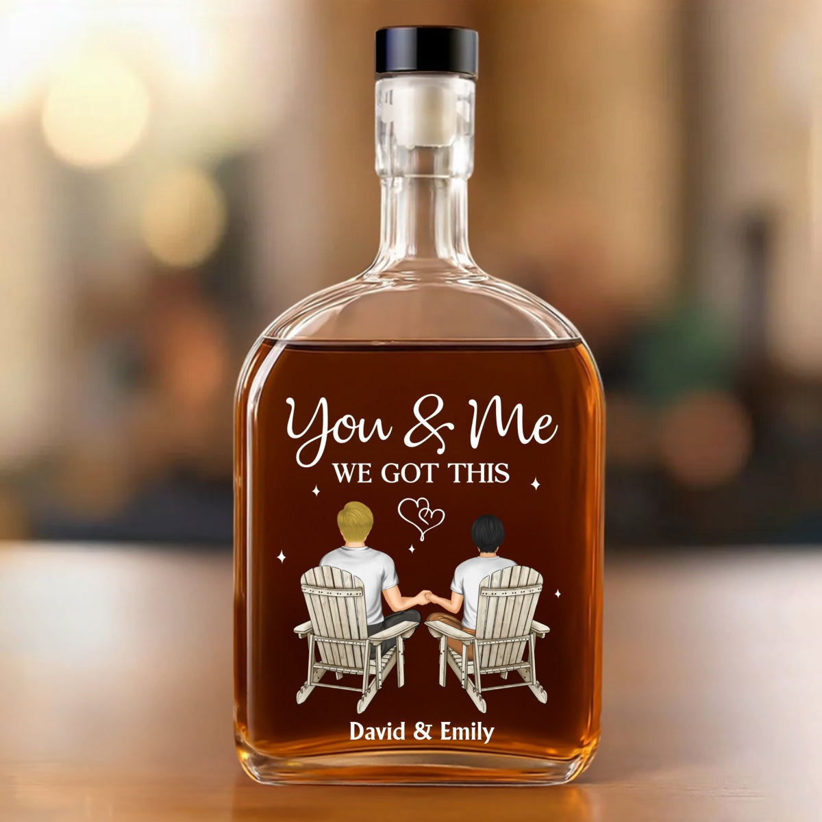 We Got This - Personalized Custom Spirits Decanter