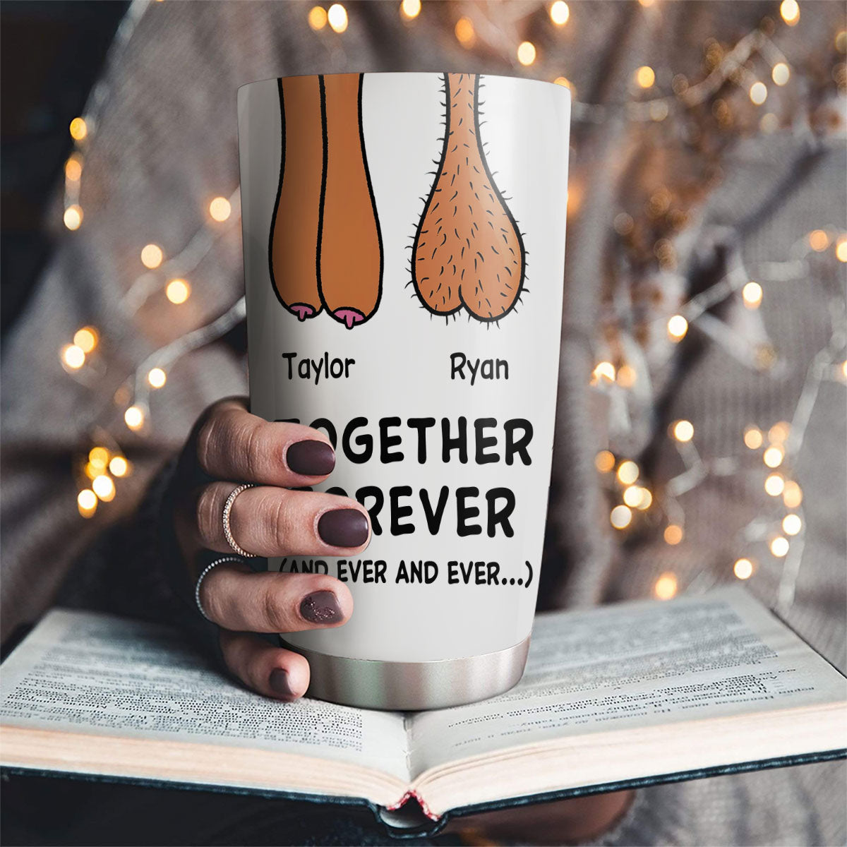 Together Forever - Personalized Custom Tumbler