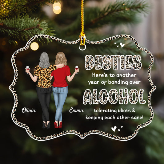 Alcohol Tolerating - Personalized Custom Acrylic Ornament