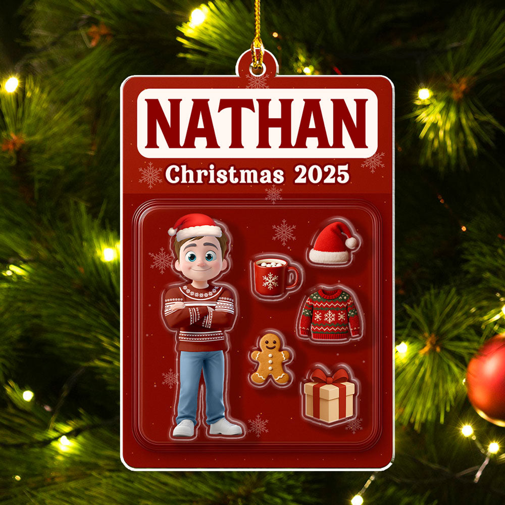 Christmas Kit - Personalized Custom Acrylic Ornament