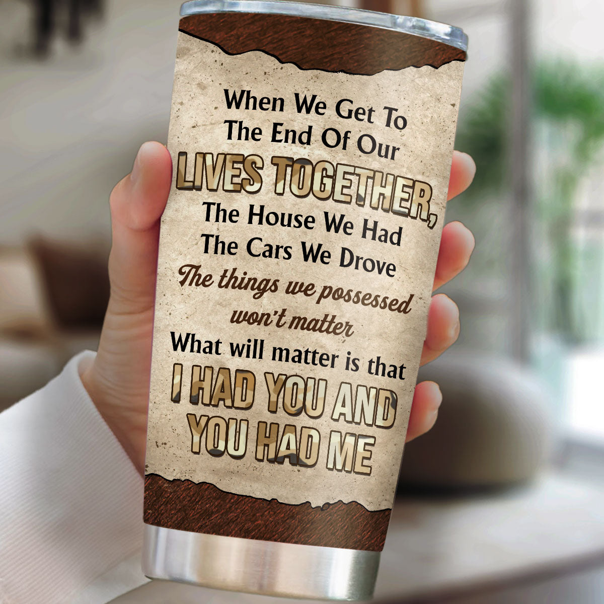 You Had Me - Personalized Custom Tumbler